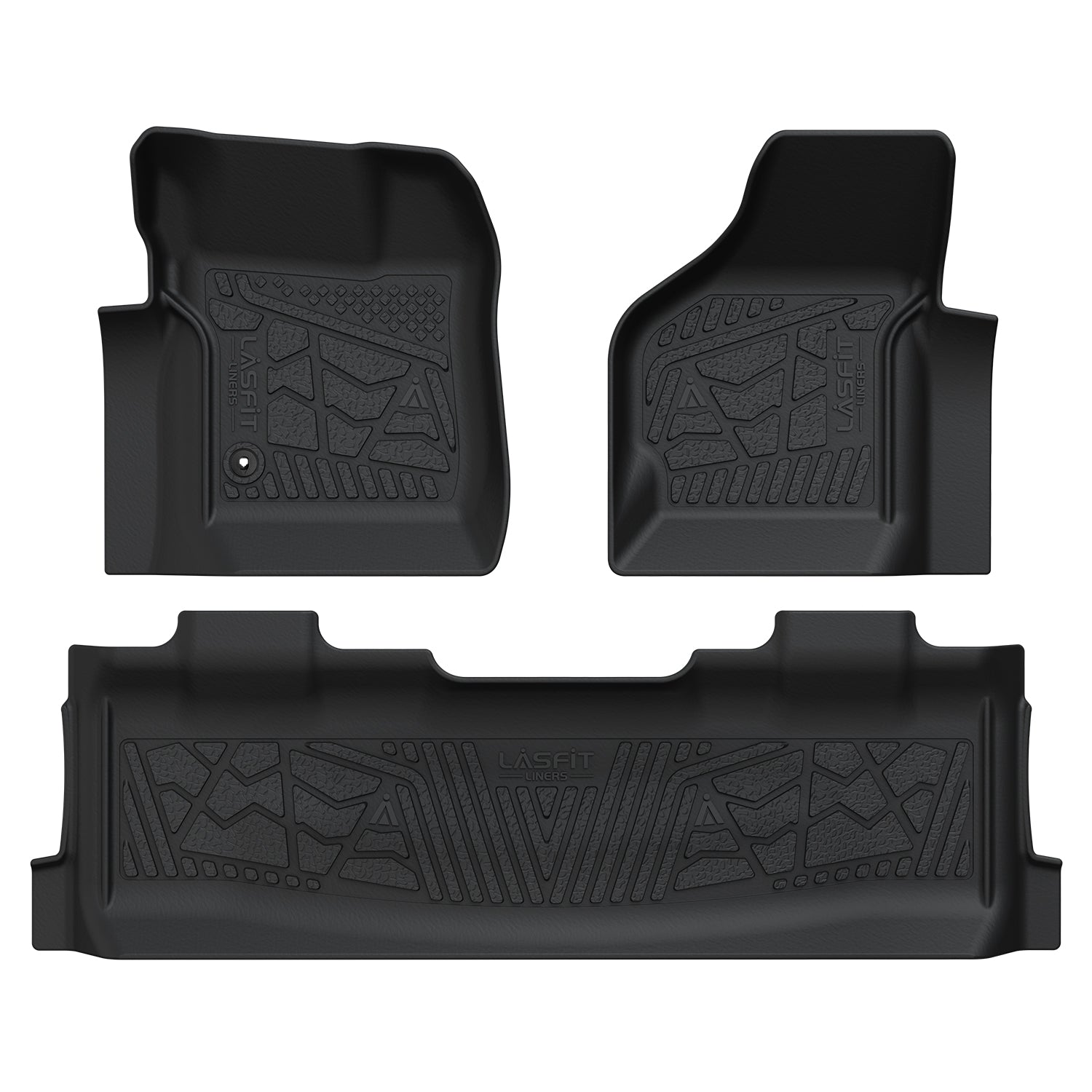 Fit for 1999-2007 Ford F-250 F-350 F-450 Floor Mats,Fit CrewCab with Carpet Floor, w/o 4*4 Shifter & w/o Center Console Only