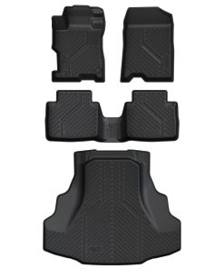 Fit for 2008-2012 Honda Accord 1st & 2nd Row Floor Mats or Cargo Mat, Only fit Sedan not fit Coupe