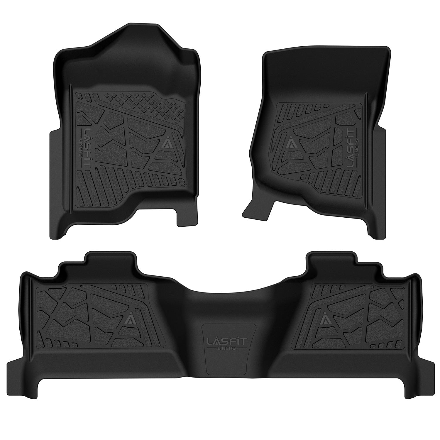Fit for 2007-2013 Chevrolet Silverado 1500 Crew Cab Floor Mats, Fit Bucket Seat & Gas Only