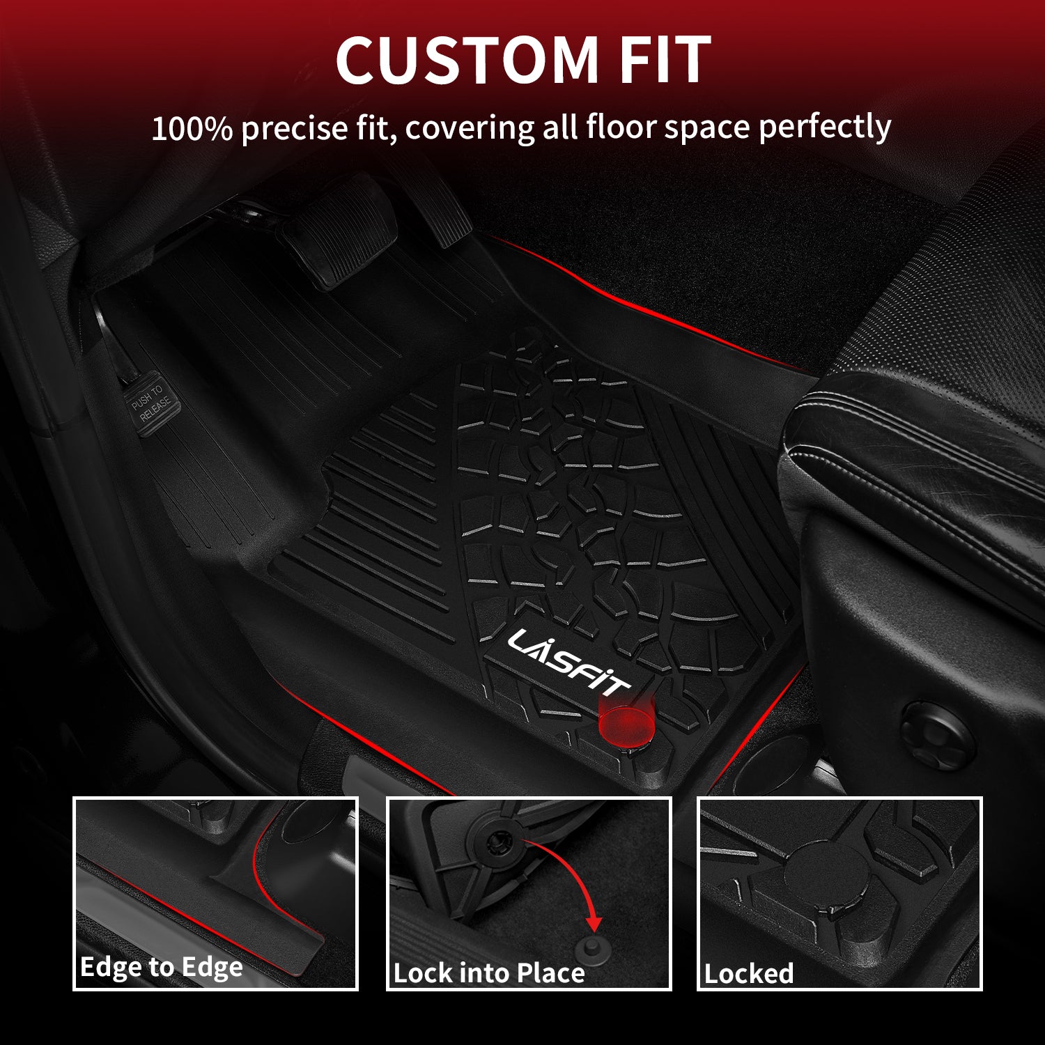 Fit for 2011-2015 Dodge Durango Floor Mats or Cargo & Seatback Mats - Image 2