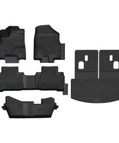 Fit for 2014-2020 Acura MDX Floor Mats & Seatback & Cargo Mat, Fit 7-seater and Gasoline Only