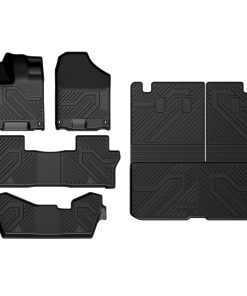 Fit for 2016-2022 Honda Pilot Floor Mats or Cargo & Seatback Mat, Cargo Mat Fit in Highest Position Only