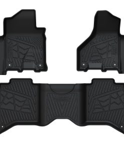 Fit for 2019-2026 Ram 2500 3500 Floor Mats, Fit Crew Cab Without Power Take-Off (PTO) KIT & Carpet Floor Only