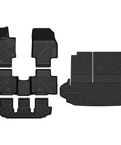 Fit for 2020-2026 Toyota Highlander Hybrid Floor Mats & Seatback & Cargo Mat, Fit AWD Only