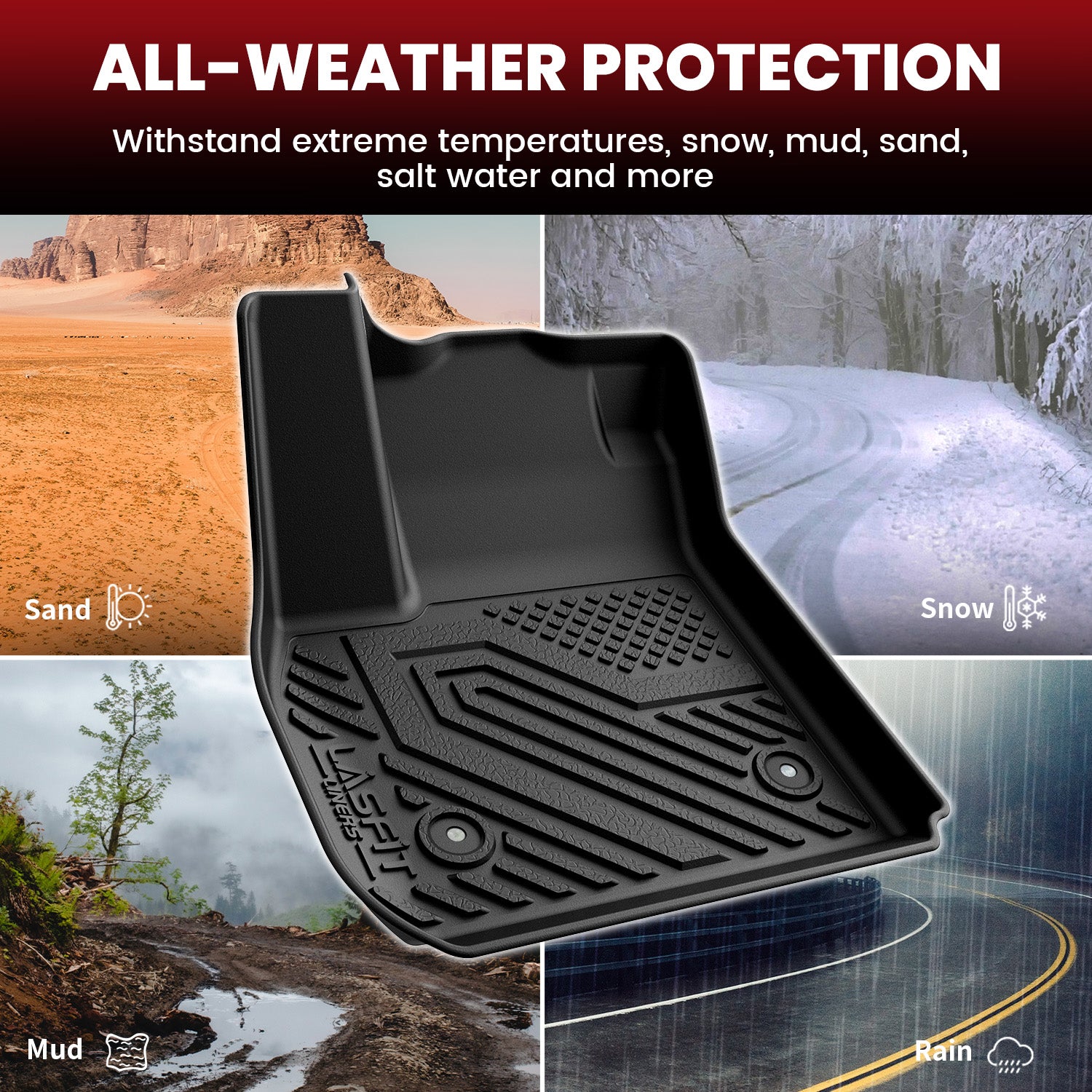 Fit for 2021-2026 Buick Envision Floor Mats & Cargo Mat - Image 3