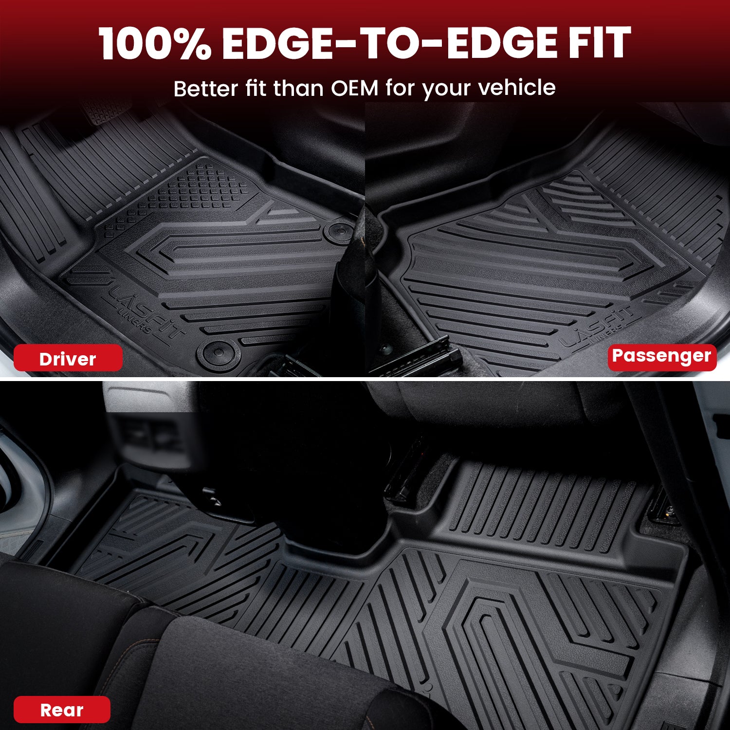 Fit for 2021-2026 Kia Seltos Floor Mats or Cargo Mat, Not Fit 2025+ EX Trim - Image 4