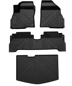 Fit for 2017-2023 Chevrolet Bolt EV Floor Mats & Cargo Mat (Placed Below the False Cargo Floor)
