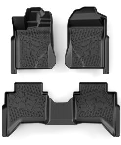 Fit for 2024-2026 Ford Ranger TPE Floor Mats, Fit Carpet Floor Only