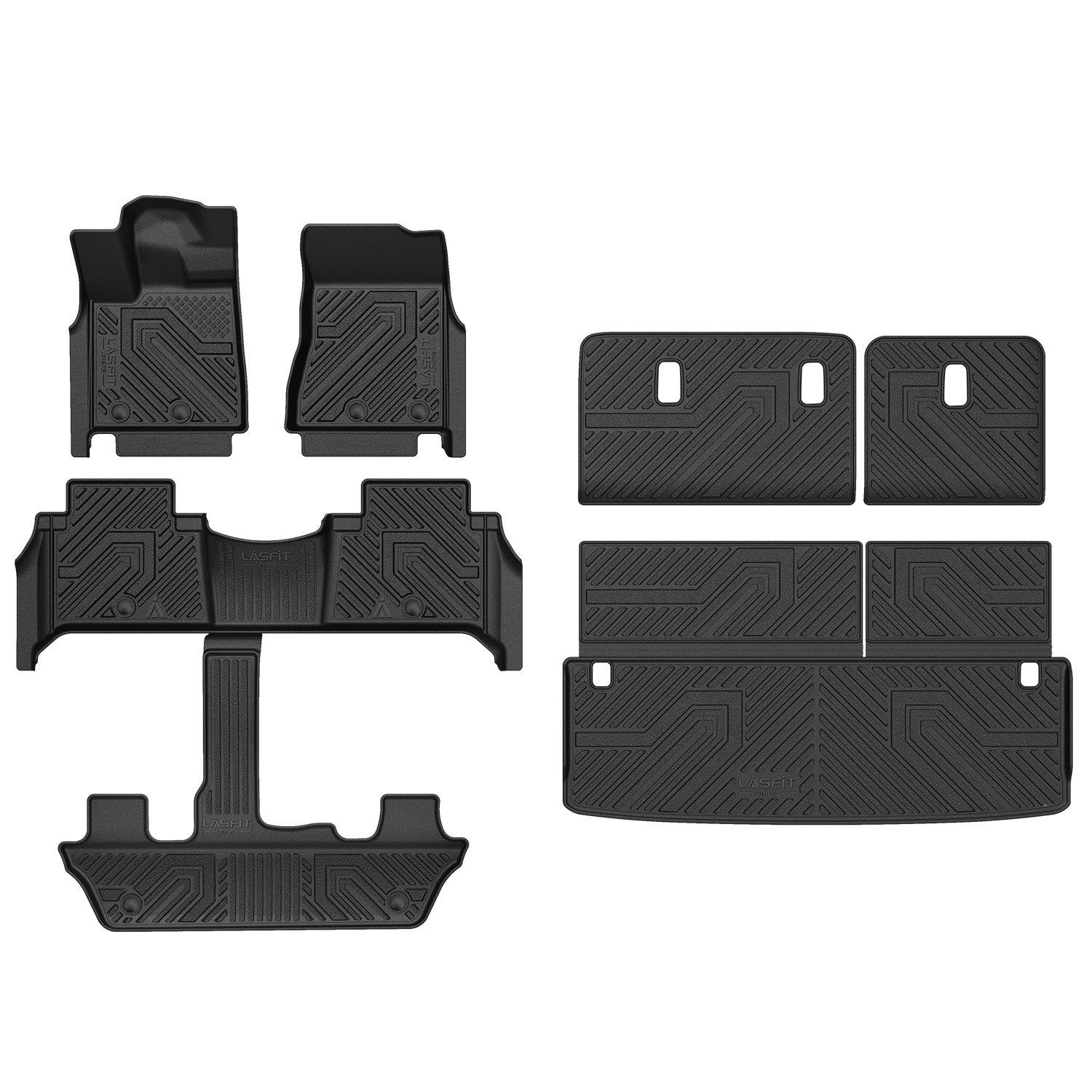 Fit for 2025-2026 Nissan Armada TPE Floor Mats or Cargo Mat & Seatback Mats
