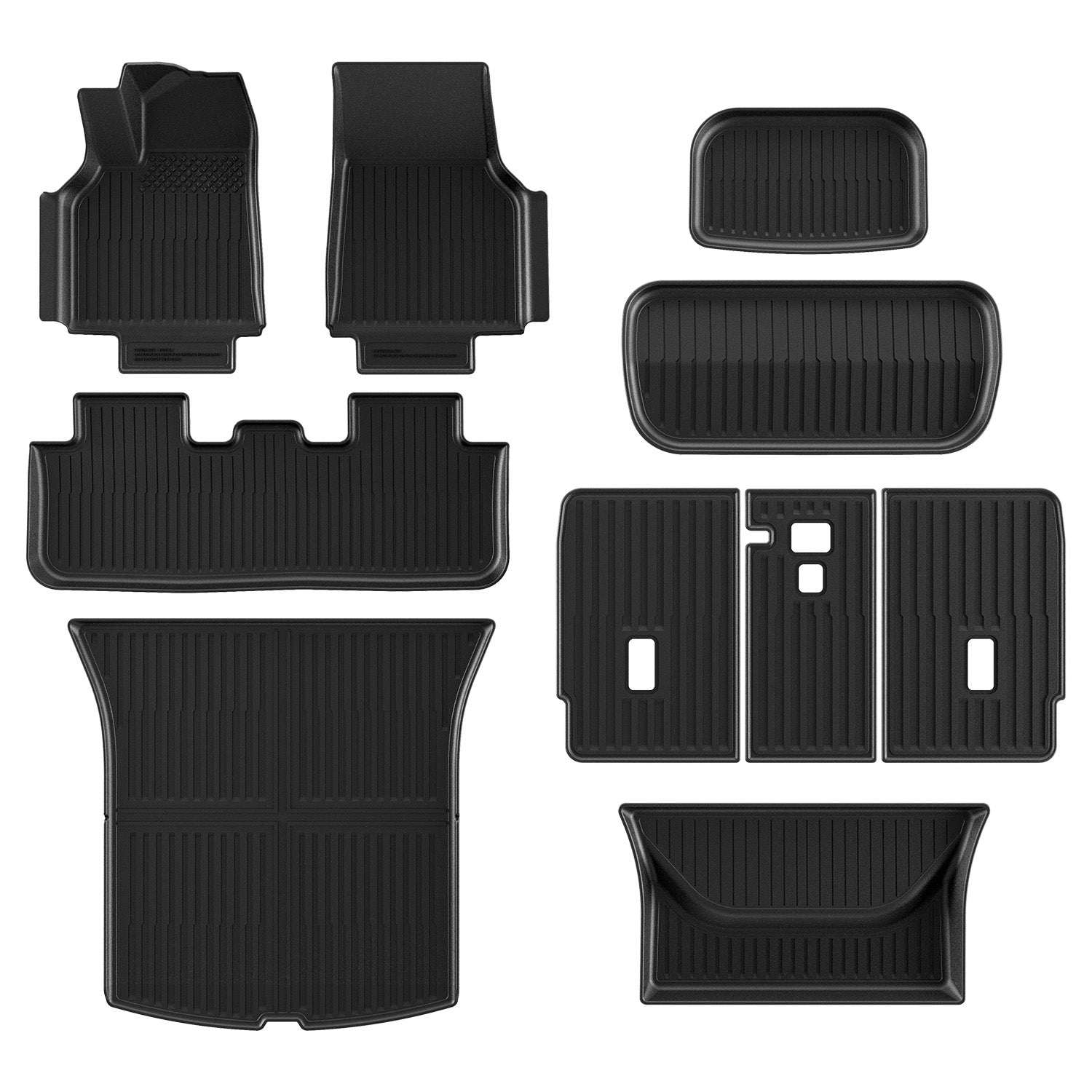 Fit for 2026 Tesla Model Y Floor Mats or Cargo or Frunk Liner or Trunk Well or Seatback Mats