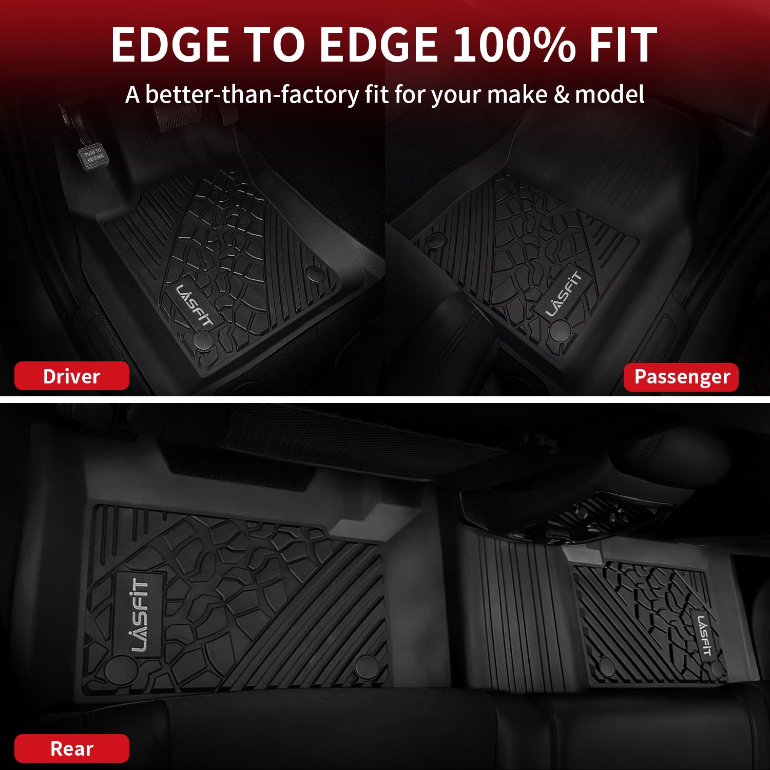 Fit for 2011-2015 Dodge Durango Floor Mats or Cargo & Seatback Mats - Image 3
