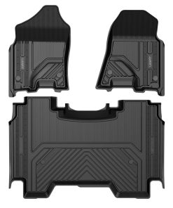 Fit for 2019-2024 Ram 1500 1st & 2nd Floor Mats, Only Fit Carpet Floor, Don't Fit Classic Model