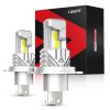40W 9003 H4 HB2 L1 Plus Series | 4,000LM 6000K LED Bulbs