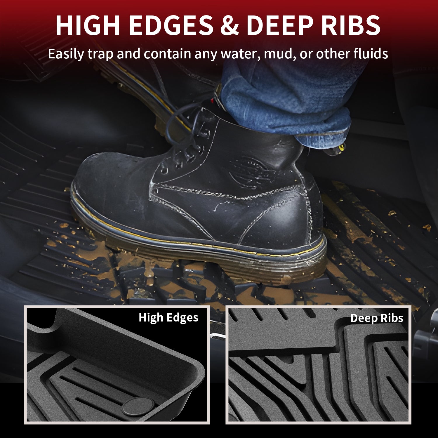 Fit for 2018-2022 Honda Accord Custom Floor Mats or Cargo Mat, Hybrid Model Included - Image 4