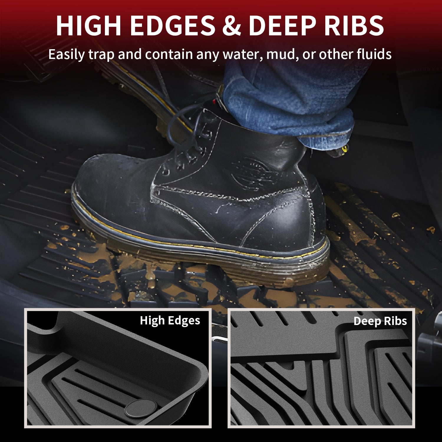 Fit for 2016-2021 Honda Civic Custom Floor Mats or Cargo Mat - Image 5