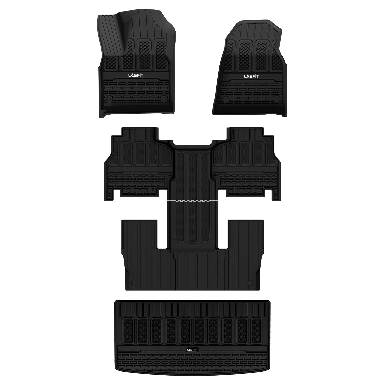 Fit for 2022-2025 Jeep Grand Wagoneer Floor Mats, Fit 7-seater Only