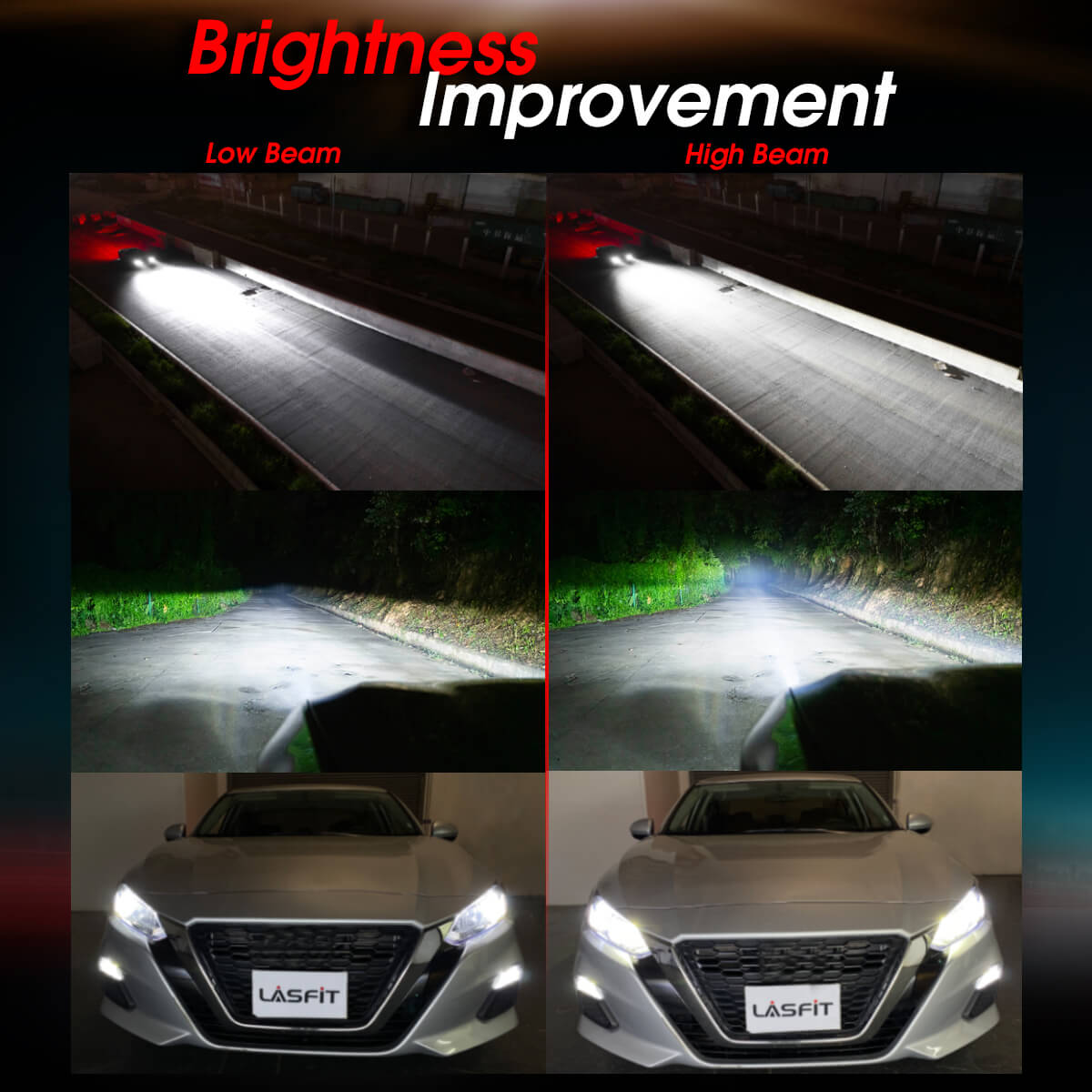 40W H1 L1 Plus Series | 4,000LM 6000K LED Bulbs - Image 3