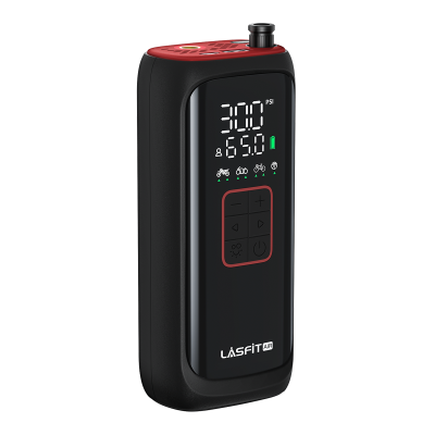 LASFIT AIR Portable Cordless Tire Inflator Air Compressor Pump for Bike Bicycle Motorcycle Ball