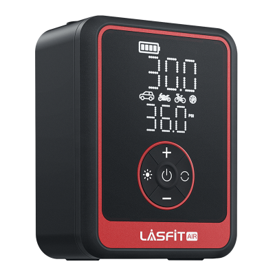 LASFIT AIR Portable Cordless Tire Inflator Car Air Compressor Pump for Car Motorcycle Bike Ball Inflatables