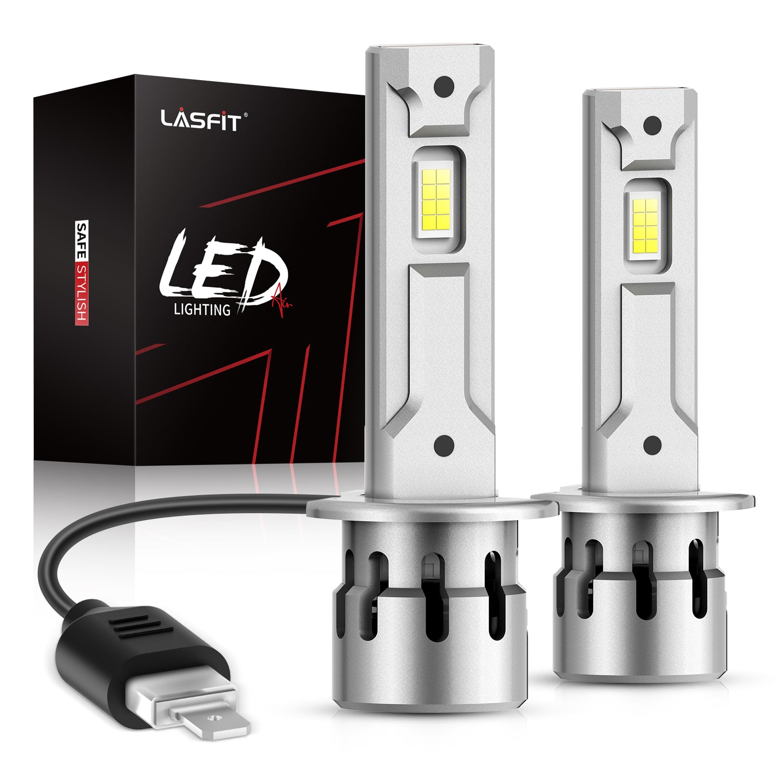60W H1 LA Air Series | 6,000LM 6000K LED Bulbs