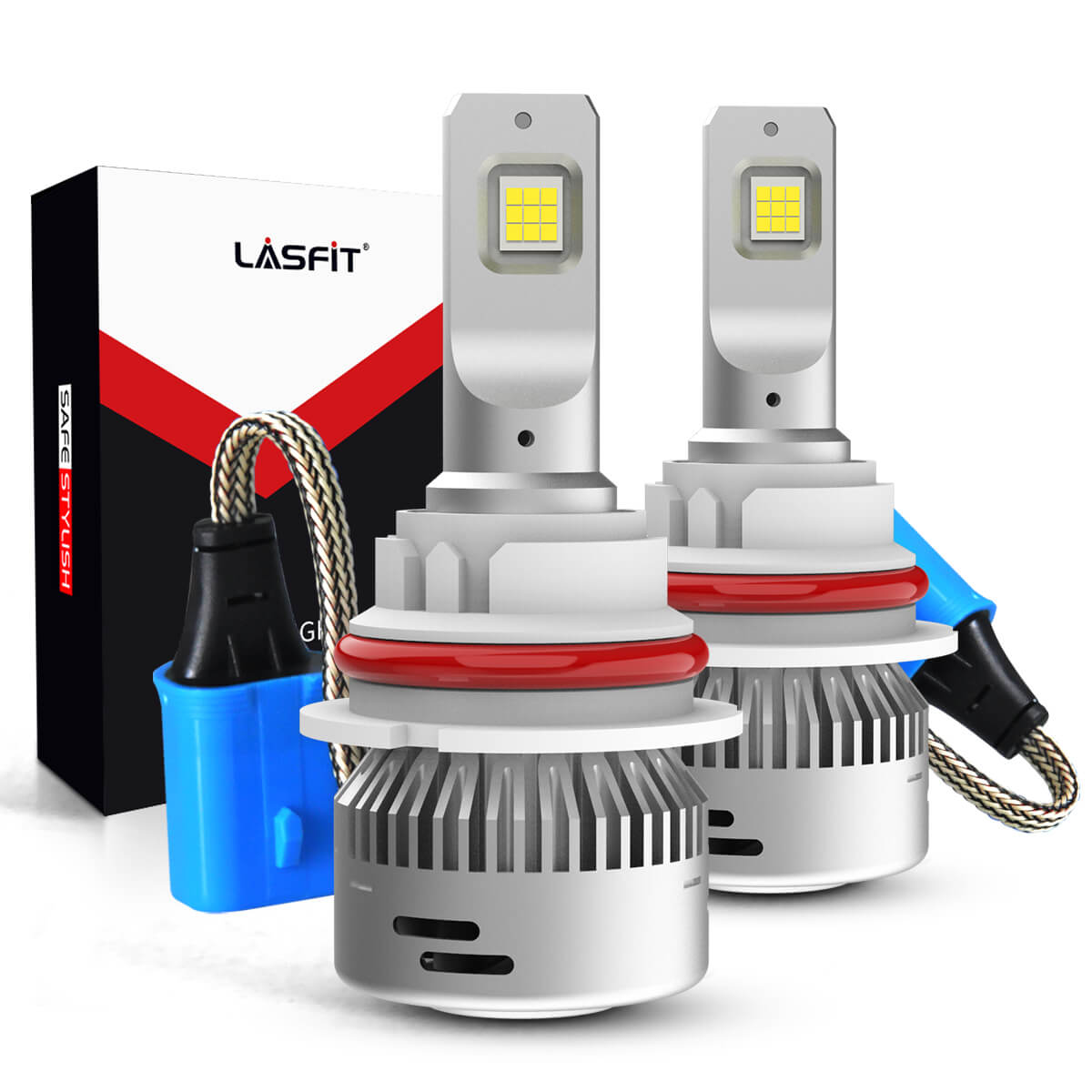 60W 9007 HB5 LA Plus Series | 6,000LM 6000K LED Bulbs
