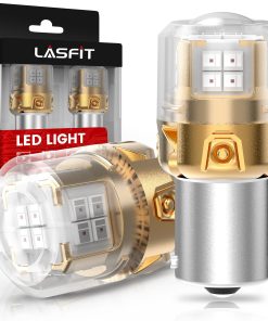 1156 1141 1003 LED Brake Tail Stop Parking Light Bulb | Brilliant Red (Don't Work for Trucks), 2 Bulbs | Upgraded L2 Series