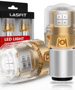 1157 2057 2357 7528 LED Brake Tail Stop Parking Light Bulb | Brilliant Red (Don't Work for Trucks), 2 Bulbs | Upgraded L2 Series