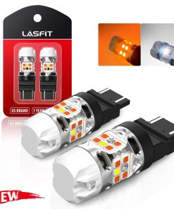 4257 LED Front Turn Signal Bulbs CanBus-Ready Switchback | T3 Series
