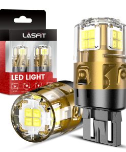 7443 7440 7444 LED Reverse Backup Light Bulb | Xenon White, 2 Bulbs | Upgraded L2 Series