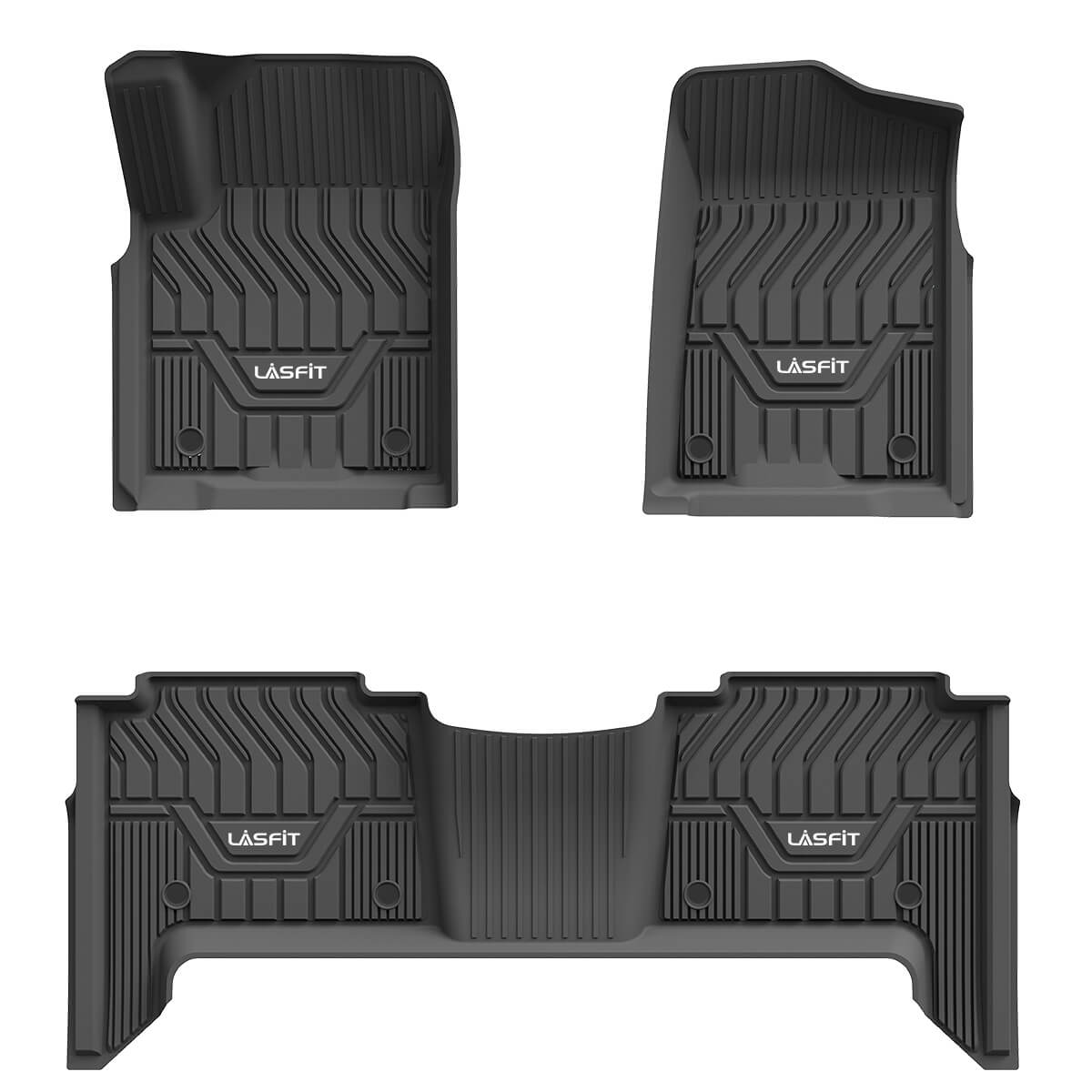 Fit for 2017-2018 Nissan Armada Custom Floor Mats TPE Material 1st & 2nd Row or Seatback & Cargo Mats