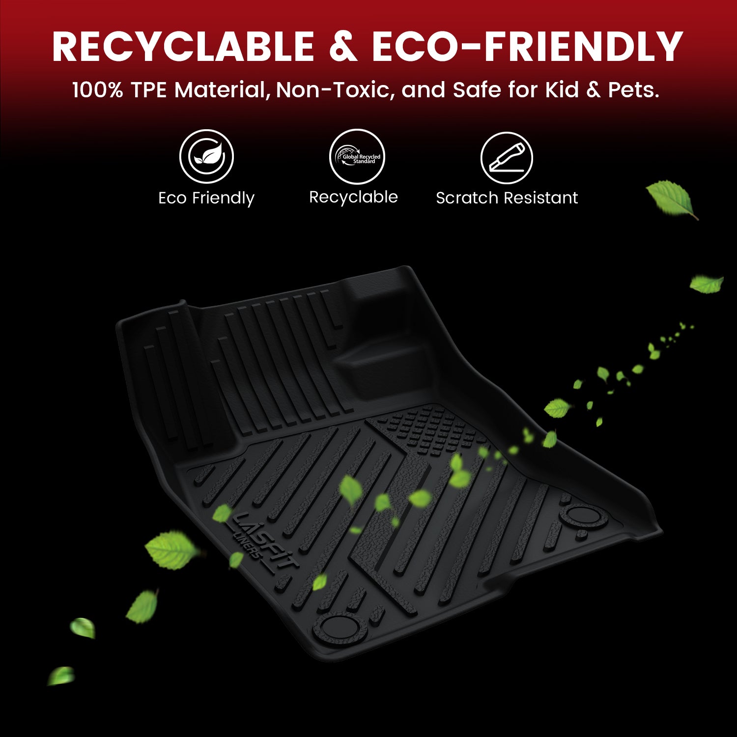 Fit for 2022-2026 BMW i4 Custom-Fit Floor Mats & Cargo Mat - Image 5