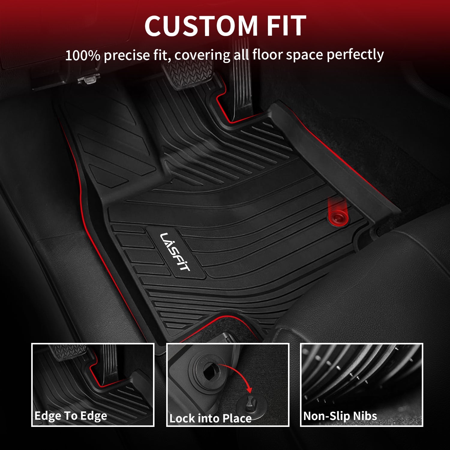 Fit for 2024-2026 Toyota Grand Highlander Floor Mats or Cargo Mat, Fit Gas & Hybrid - Image 3